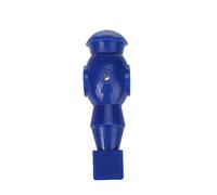 Foosball Man Replacement Figure, Hard Plastic, 10.7cm Height, 16mm Rod Hole, Tournament Style, for Standard Foosball Tables (Blue)