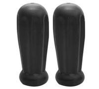 Foosball Rod Handle Grip Replacement Octagonal Black 2 Pcs Abs