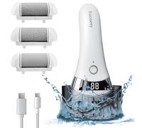 Fooseey - ADJUSTABLE: This electric callus remover has 3 speed levels. 1900 RPM is for mild dead skin. 2100 RPM takes care of stubborn dead skin of the feet. 2300 RPM is for