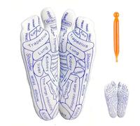 Foot Acuppoint Socks - Relief Massage Kit with Pressure Technology, Therapeutic Reflexology Soothes Tired Soles of the Feet | Comfort Solution for Men and Women, Daily Pain Treatment, Relaxation