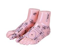 Foot Acupuncture Model Pair Pvc Human Reflexology Display