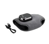 Foot and Ankle Massager - 245g Heated Compression Wrap Machine, ABS Advanced Fabric Device, 5 Temperature Heat Settings | Electric Vibration Massager for Dad Mom Men Women Elderly Home