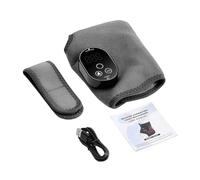 Foot and Ankle Massager - Heated Wrap with 3 Vibration Modes, 6 Temperature Settings | Wireless Foot & Ankle Vibrating Massager for Fatigue Relief, Relaxation, Post-Workout Recovery, Home Use