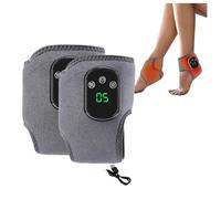 Foot and Ankle Massager Portable USB Rechargeable Footrenew Triple Method Massager with Heat, for Achilles Tendinitis and Plantar Fasciitis