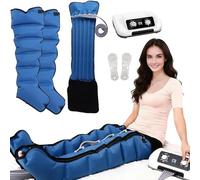 Foot and Leg Massager, Electric Air Compression Massager, Leg Massager for Lymphatic Drainage with Timed Adjustable Pressure, Waist Arm Leg Foot Massage Relax Blood Circulation(Optional Combinations