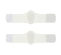 Foot Arch Support Insoles Pair with Adjustable Elastic Silicone Flatfoot Correction Cushions for Feet Care and Plantar Support