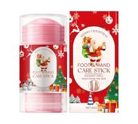 Foot Balm Stick - 30ml Nourishing Moisturizer, Christmas Design Heel for Soft Skin, Hydrating and Soothing Formula, Promotes Smooth Feet, Hands, Body Care, Night and Day Use, Winter Skin Care