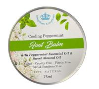 Foot Balm with Cooling Peppermint - 100% Natural