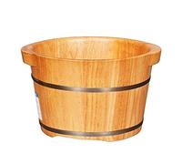 Foot Basin Tub Bucket, Massage, Spa, Sauna, Soak, Bath Wooden Household Wash Present