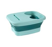 Foot Bath Basin - Foldable Foot Washing Bucket with Foot Massager, Foot Spa Bath with Heat, Spa Basin for Soaking Stress Relief
