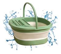 Foot Bath Basin - Foot Soaking Pedicure Bowl, Foldable Non-Slip Bucket, Anti-Leak Spa Bath for Men, Women, Elderly, Travel, Camping, Spa Center, Hotel,