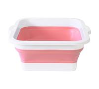 Foot Bath Basin - Foot Wash Basin With 168 Massage Convex Points | Foldable Portable Anti-Slip Large Size Bucket | For Clothes Washing, Car Cleaning, Home, Women, Men, Elderly, Travel, Hotel