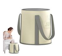 Foot Bath Bucket,Foldable Foot Bath Basin Bag Foot Bucket Foot Wash Basin Bag Foot Tub with Handle, Portable Foot Soak for Camping, Laundry, Travel