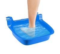 Foot Bath - Foldable Foot Diving Tub | Based Swimming Pool Foot Wash | Large Size UV Resistant Anti-Slip Buckets for Pedicure, Relaxation, Detoxification and
