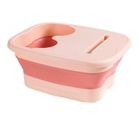 Foot Bath - Foldable, Portable, Spa Basin | Compact Foot Soaking Tub with Massager Design, Long-Lasting Foott Rinse Container for Pool Entry, Home Use