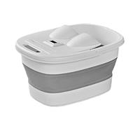 Foot Bath, Foot Bath, Foldable and Portable Foot Bath, Foot Massage Bucket with Lid, Multifunctional Foot Massager, Bath Bucket for Pedicure, Home Spa, Mum, Father