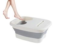 Foot Bath for Pedicure - Ergonomic Compact Folding Tub | Pedicure Tub For Wellness At Home, Camping, Travel, | The And Recovery After Training Tub The
