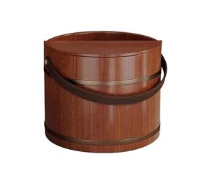 Foot Bath, Massage Tub with Lid, Reusable, Wooden Foot Pool with Soaking Function, for Sauna, Laundry, Home, Hands, Washing, Bathroom, Bedroom, Dorm, Apartment, Spa