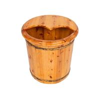 Foot Bath， Pure Wood Bathtub Bucket，Handmade ，Sauna Accessories for Footbath Tubs，Foot Relaxing Bath Barrel
