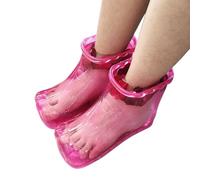 Foot Bath Shoes 1 Pair Size 42 Walkable Heat-Resistant Plastic Foot Soak Slippers Water-Saving Feet Spa Tub for Home, Pedicure Salon