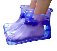 Foot Bath Shoes, 10.0x6.5x4.3 Inch Reusable Clear Foot Soaker, Portable & Comfort for Thermal Massage Bath Basin