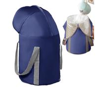 Foot Bath Soaking Bag - Thermal Knee-High Spa Basin, 1 Unit Foldable Insulated Deep-Soak Tub with Integrated Steam Cover, Portable Pedicure Bucket, Wellness Gear, Pouch for Travel