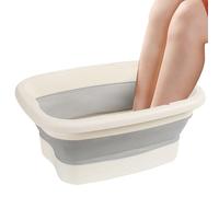 Foot Bath Tray - Foldable Foot Soaking Bath Basin | Relaxing Foott Bathh Spa Bowl | Deep Foott Soak Basin Ideal for Home Pedicure, Stress Relief & Daily Feet Care Routine