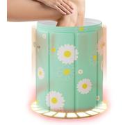 Foot Bath Tub - Anti Roll-Over Massage Bucket | Foldable Foot Soaking Tub | For Travel, Camping, Spa Center, Bedroom, Bathroom, Before Sleep, Women, Men, Elderly, Older, Athletes