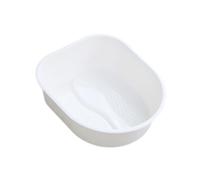 Foot Bath Tub Versatile Foot Bath Soak Tub for Dry Cracked Feet Men Pedicure White, 38.5x33x11.5cm