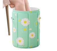 Foot Bath with Soaking Tray - Anti-Rocking Calf Immersion - Foldable Foot Bath Tub Spa - For Women Men Senior Athletes Travel Camping Hotel Bedroom