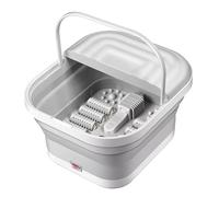 Foot Bathtub with Heat and Massage - Heating Function Folding Foot Bathtub for Soaking Feet | Red Light Folding Bath Bath Bath with Rollers, Massage Massager