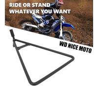 Foot Bracket/Fit For K TM/Fit For YAMAHA/Fit For HONDA/Fit For Kawasaki 80CC-500CC Motocross Enduro Pit Bike Black Motorcycle Stand Dirt Bike Stand Kickstand Universal