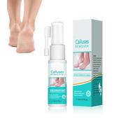 Foot Callus Removal Spray，100ML，Fast-Acting Callus Remover for Cracked Heels Dead Skin, Moisturizing Foot Care with, Gentle Exfoliation for Rough Feet, Dry Toes, Elbows, Smooth Skin (1PCS)