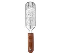 Foot Callus Remover - Pedicure for Women and Men in Metal, Professional Scrubber Tool | Scraper Device for Removing Dead Skin, Hard Heel Dry and Wet