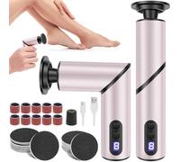 Foot Callus Remover,Versatile Electric Foot File with Foldable Adjustable 9 Speed Professional Pedicure Device Waterproof Portable Callus Removal Tool Removes Dry Skin for Smoother Feet for Dead Hard