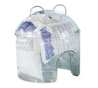 Foot Capersto Nest - Hot Days for Small Animals Rest Nist Breveding | Safe and Harmless Sleeping House for Chinchillas, Hamsters, Hedgehogs that Refresh the Cold and Optimal Tea Adjustment