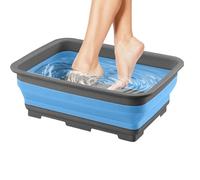 Foot Care and Soaking Tub for the Swimming Pool, Foldable Sink for Foot Baths, Hot Water Foot Bathtub for Garden, Camping, Beach Party, Backyard, Picnic