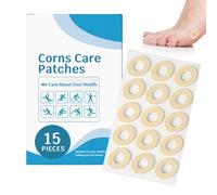 Foot Care Patch, Pack of 15, Gentle, Lightweight, Soothing, Deep Cleansing Foot Plasters, for Relaxation, Wellbeing and Daily Care After Shower