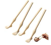 Foot Chopsticks - 2 Pairs Humorous Non-Slip Reusable - Snack Chopsticks Dinner Tableware | for Lovers Families Friends Women Men Kids