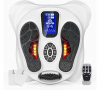 Foot Circulation Machine - Circulation Stimulator for Feet and Legs - EMS Foot Massagers for Pain and Circulation with 99 Kinds Intensity, 25 Modes