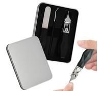 Foot Clippers | Eagle Beak Angled Shears, Splash-proof Angled Shredder Set for Cuticles Thick Ingrown Nails Personal Care for Manicure Men Women Elderly Children