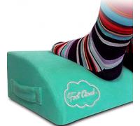 Foot Cloud Ergonomic Foam Foot Rest. Ergonomic Foam Foot Rest for Under Desk - Like Your Feet are Floating on a Cloud. for Office Desks, Couches, Cars, Trains, Planes, Travel, Pregnancy, Short Legs.