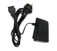 Foot Control Pedal Sewing Machine Foot Control Pedal 3 5in Wide UK Plug 220V Easy Mounting Plastic Sewing Control Pedal Sewing Machine Pedal for Repair nan
