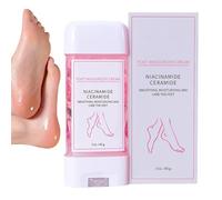 Foot Cream - 85g Rose Gel Heel Balm - Deeply Moisturises & Softens Feet - Exfoliates Dead Skin - Foot Repair Cream for Hard Athletes, Men & Women Cracked Heels and Dry