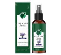 Foot D-eodorant Spray, 30ml Odor Fighting Foot Mist, Lavender Scented Shoe Deodorizer, Natural Formula, Effective And Long-Lasting Protection, Calming Scent, 2.7x2.7x10.2cm, For Men And Owomen