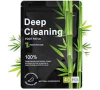 Foot Detox Patches, 40 Pcs Natural Deep Cleansing Detox Foot Patches