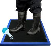 Foot Disinfectant Floor MatWaterproof Antimicrobial Entrance Mat for Shoe Sanitizing in Hospitals Labs Animal Care & Indoor/Outdoor Use (Absorbent Sponge 60x110CM)