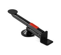 Foot Door Lifter, Heavy Duty Carbon Steel Kickstand with 100kg Capacity, 6-60mm Adjustable Height, 360 Rotation for Panels