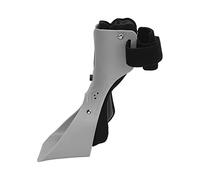 Foot Drop Brace, Posture Correct Foot Drop Orthosis Hollow Heel Rotary Buckle Soft Lightweight for Paralysis for Walking (Right Foot S)