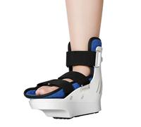 Foot Drop Fixation Walker Fracture Boot Fixation Brace Ankle Foot Orthosis Support Splint for Foot or Ankle Injuries, Foot Fractures or Sprains,Right,S